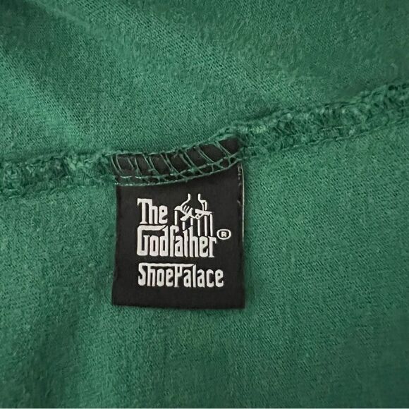 The Godfather T Shirt Tee Size 2XL Paramount Shoe Palace Green Short Sleeve - Picture 9 of 12